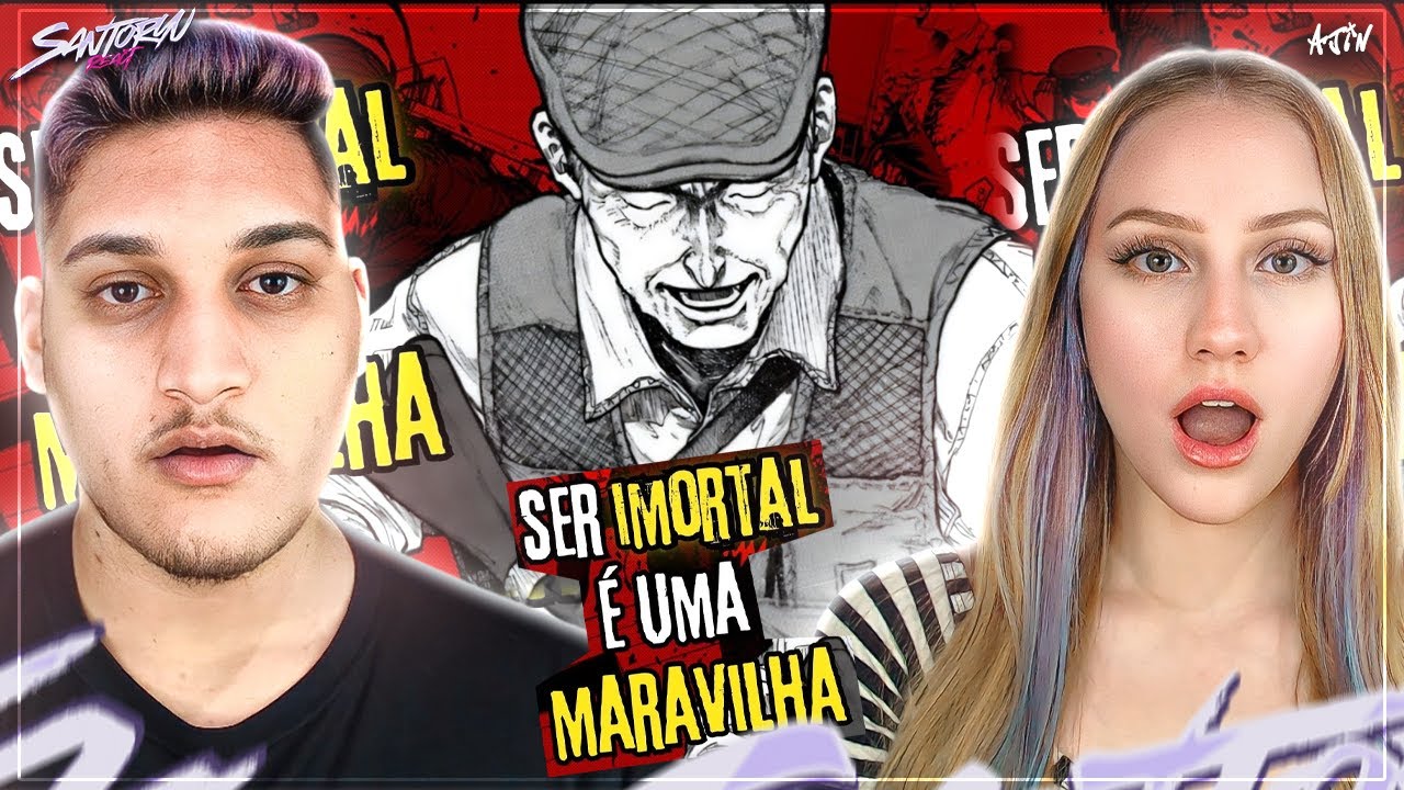O mangá PERFEITO sobre IMORTALIDADE (Ajin: Demi Human) - REACT EM CASAL
