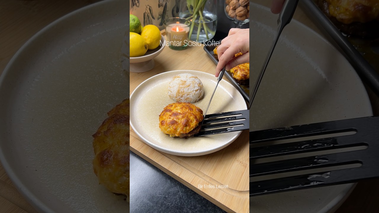 Anında Bitti! Mantar Soslu Köfte ! #shorts #pratiktarifler #yemektarifleri #food #recipe #trending
