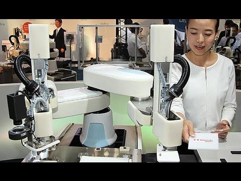 川崎重工 初の双腕スカラロボット発表 人と共同作業できる安全機能装備 Youtube 川崎重工 初の双腕スカラロボット発表 人と共同作業できる安全機能装備 Youtube