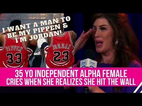 ‘Alpha Female’ Cries Because She Hit the Wall! Says She Wants a Pippen & She's Michael Jordan!