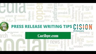 Press Release Writing Tips 2021