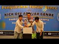 Pengukuhan Forum Genre & Kick Off Apresiasi Duta Genre dan Jambore Ajang Kreativitas Genre DIY 2026