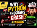 STOP Your Python Programs from Crashing! | Python Exception Handling Explained in 10 Minutes