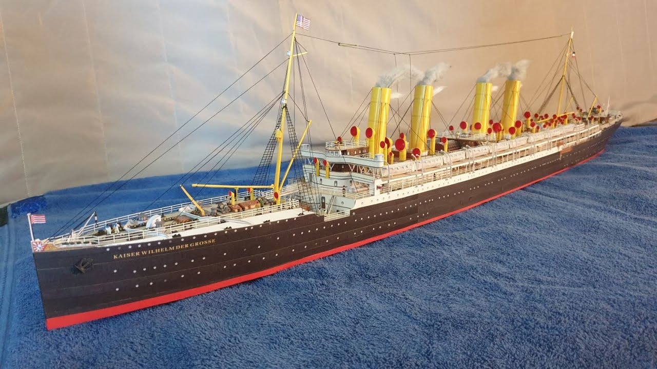SS Kaiser Wilhelm der Grosse 1/200 (original 1/250)