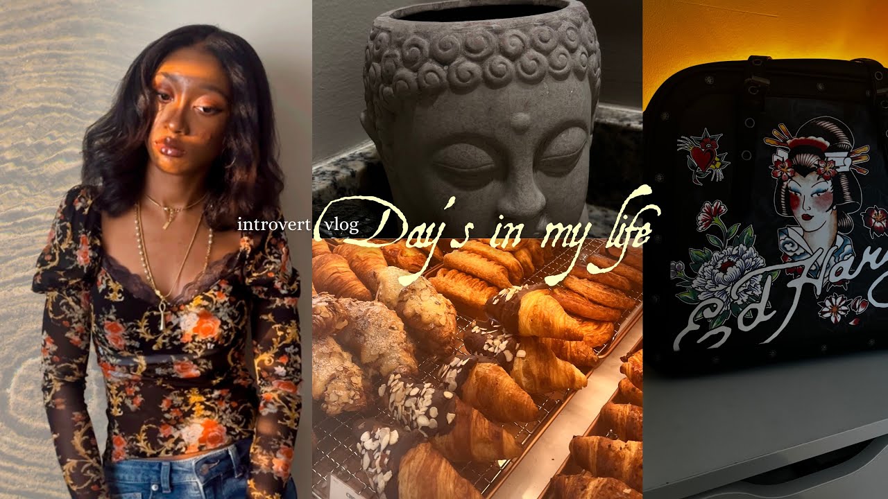 🍊Day’s in my life / introvert vlog | going to bakery, homebody, new clothes.