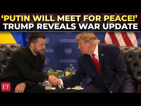 'Ukraine-Russia deal is close': Trump meets Zelenskyy on UNGA sidelines, says, 'Putin ready to meet'