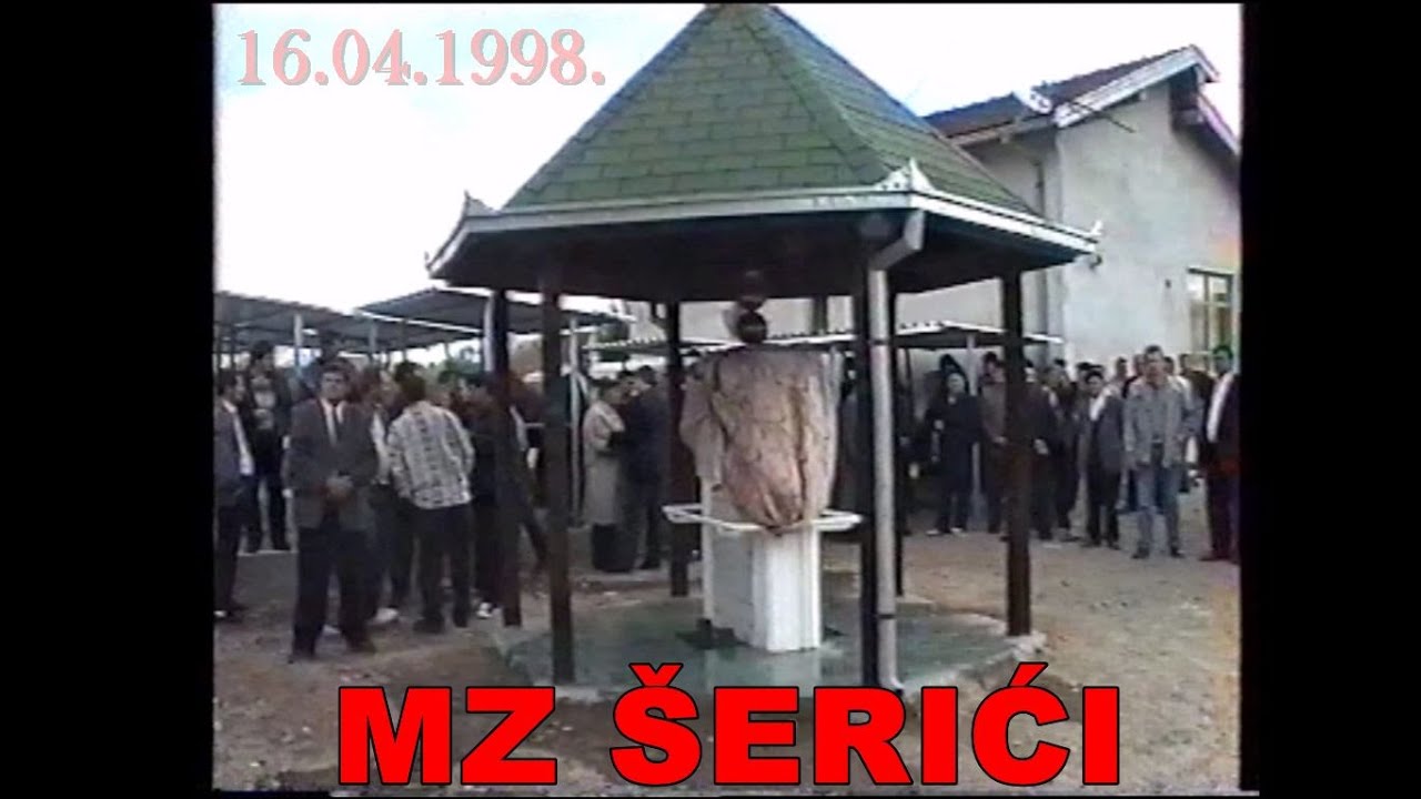 Otvorenje Spomen česme MZ Šerići Živinice 16.04.1998. godine