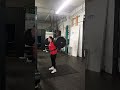 285lbs squat double from Katie