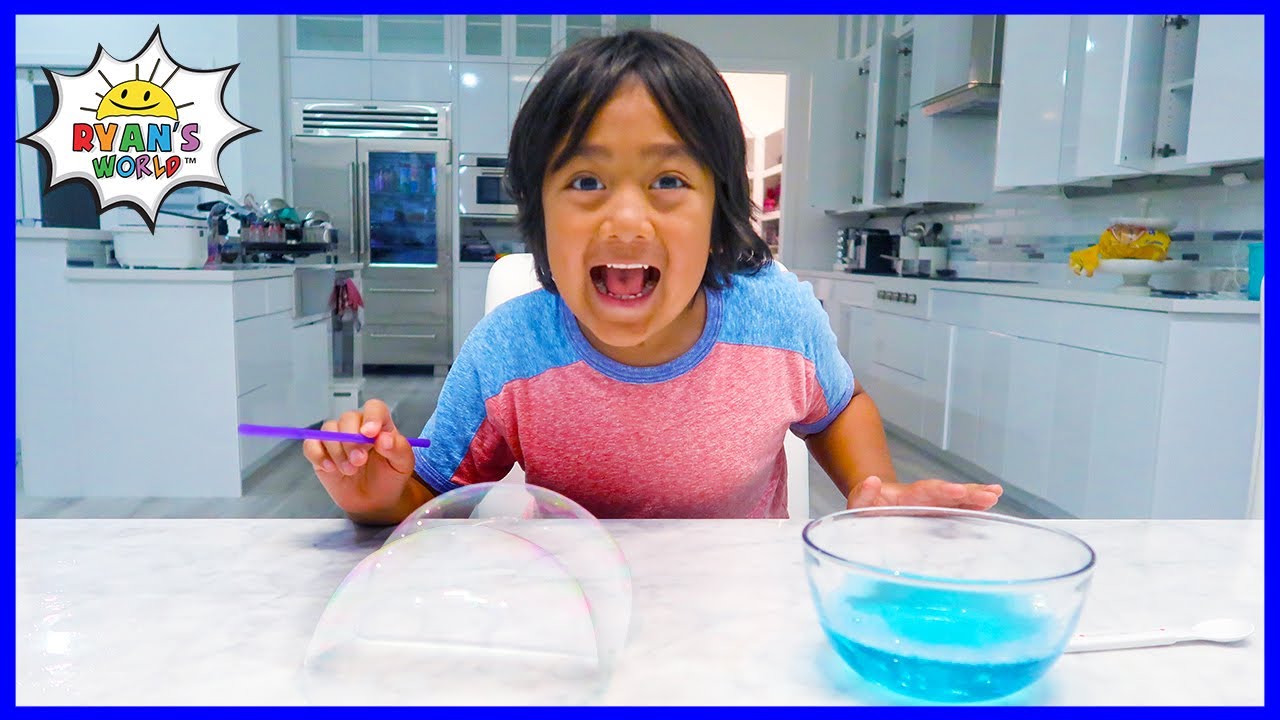 Easy DIY Science Experiment for kids with Bubbles!!! - YouTube