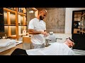 💈 Are You Ready To Relax, Disconnect & Fall Asleep? | Akin Barber & Shop Wet Shave In Dubai