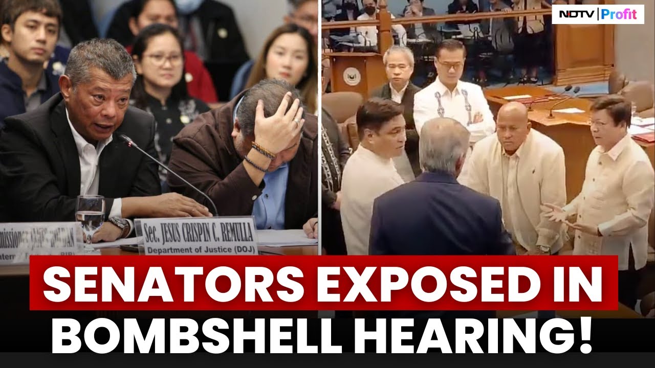 Philippines Senate LIVE: Major Corruption Link Exposed In Flood Scam I Manila Updates LIVE