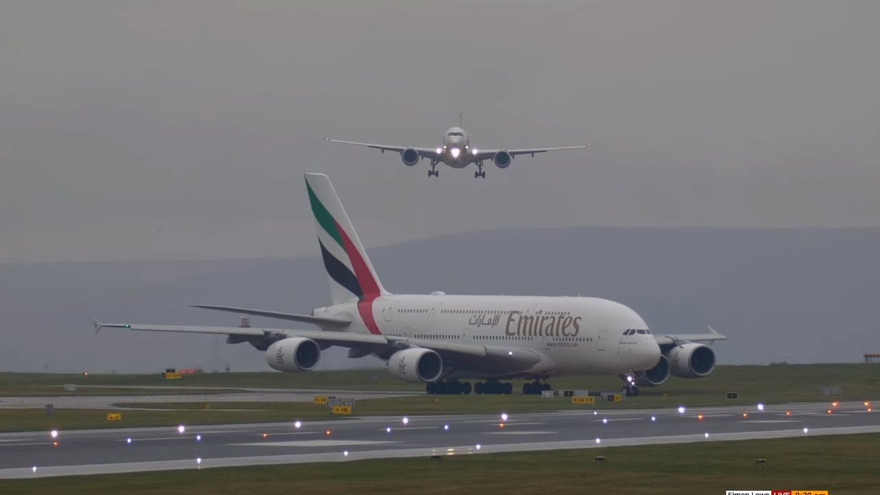 š“| Manchester Airport Live - Saturday 29th April - #a380 - YouTube
