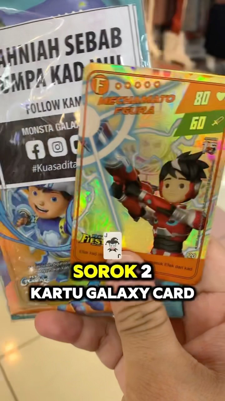 Hunting kartu Mechamato! #monstagalaxycard