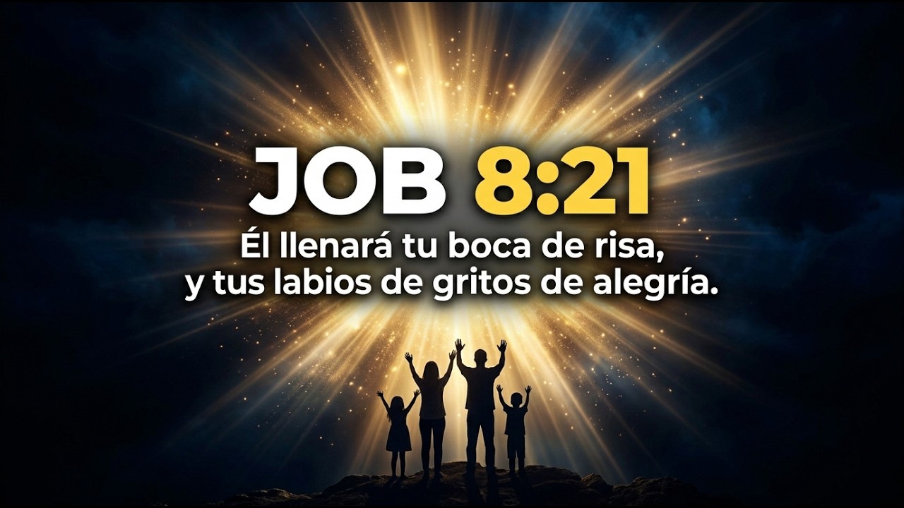 Si no puedes dormir, ESCUCHA ESTO | Oración Nocturna Profunda para Soltar el Día | JOB 8:21