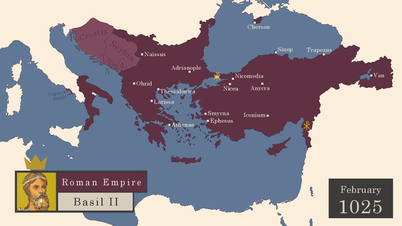 Zeitleiste der römischen und byzantinischen Kaiser