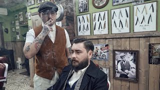 💈ASMR BARBER - Alfie Solomons finally gets a trim - TOM HARDY - Peaky Blinders