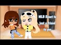 MLB React to Just a friend to you🦋
