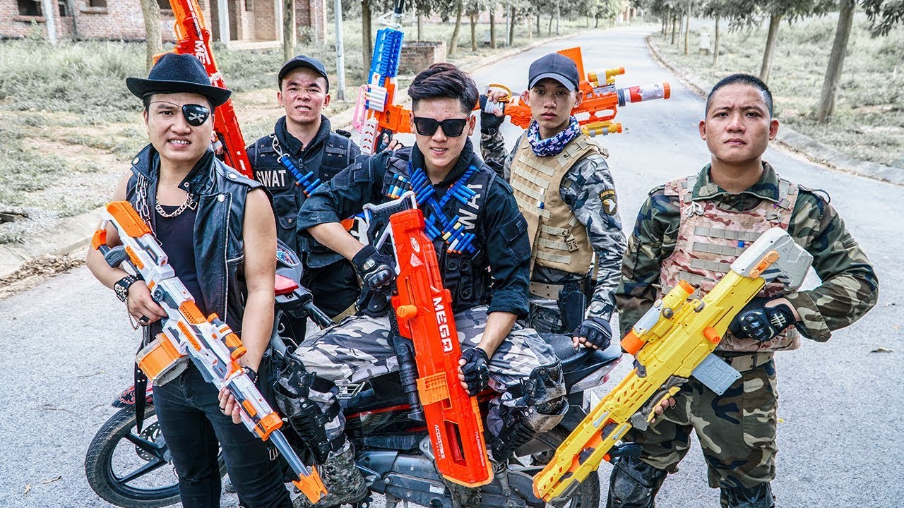 LTT Game Nerf War : Warriors SEAL X Nerf Guns Fight Criminal Group Inhuman Release Anger third person shooter games for low end pc