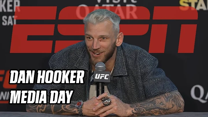 Dan Hooker Media Day #ufcqatar