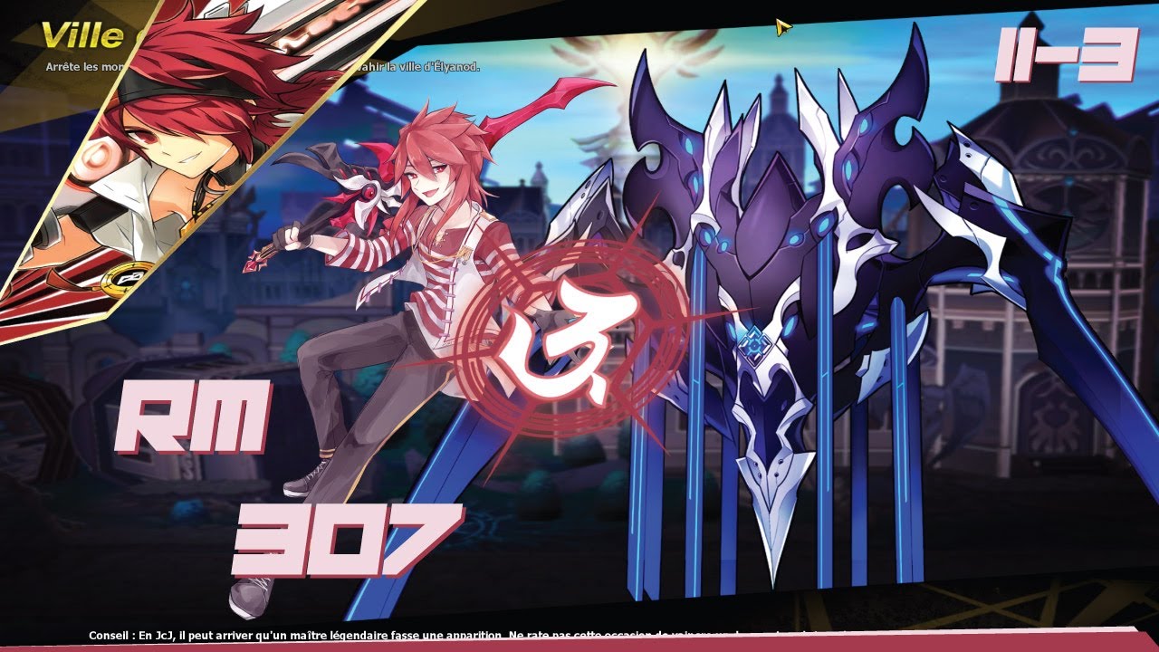 [Elsword EU] Stupid way to do 300+ with Rune Master (11-3) - YouTube