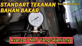 TUTORIAL CARA SIMPLE MENGUKUR TEKANAN BAHAN BAKAR | UNIT AVANZA 1 NR DAN TEMAN2 NYA | #tranding