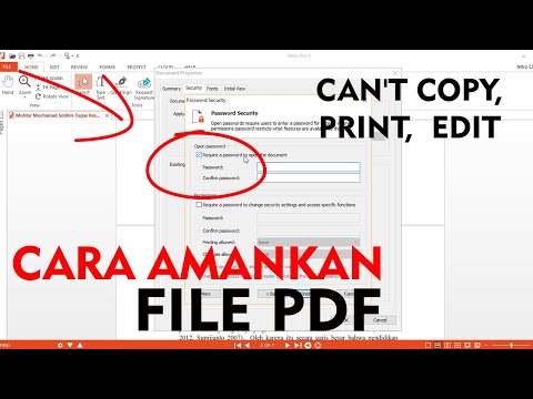 Video: Bagaimana saya bisa mengunci file PDF saya?