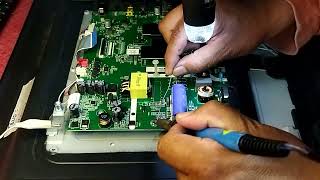INSTALACIÓN DE UN MÓDULO FUENTE FLYBACK A TELEVISOR MARCA JVC CON TARJETA ÚNICA
