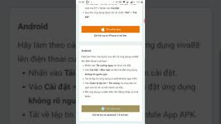 Hướng dẫn tải app BONG88 - VIVA88 trên điện thoại android screenshot 3