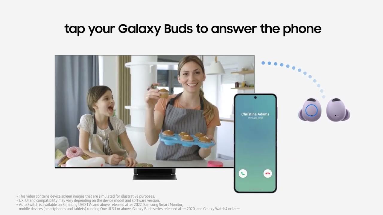 SmartThings How to switch Galaxy Buds between TV and mobile Samsung