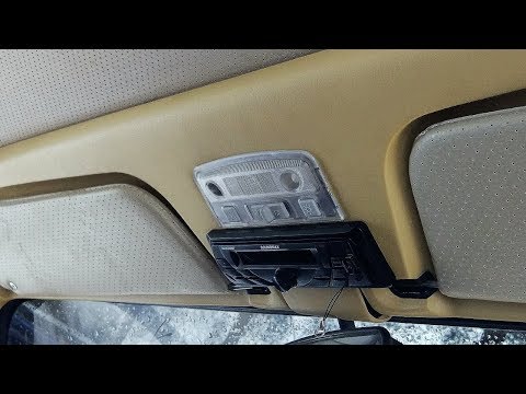 Плафон освещения салона Приора Люкс на ВАЗ 2101 - Желтая копейка, часть 3
