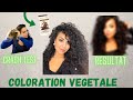 CRASH TEST ; coloration vegetale 100% naturelle, à base de henné ! La meilleure technique
