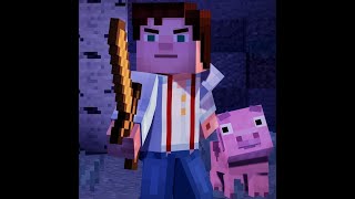 Minecraft story mode #5. Эпичный бой