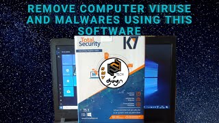 computer protect from virus and malwares.K7total security. #K7totalsecurity #antivirus #tamil