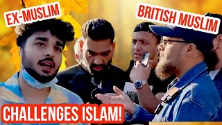 Ex-Muslim challenges British Muslim Hashim Vs Ex-Muslim | Speakers Corner | Hyde Park