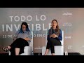 Barbara Mori y Mariana Chenillo en Conferencia de Prensa Promueven &quot;Todo Lo Invisible&quot;