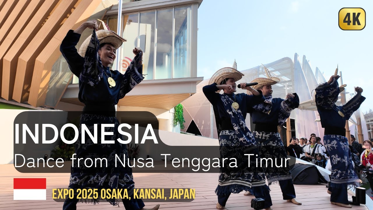 Indonesia Traditional Dance from Nusa Tenggara Timur | Ikan Nae Di Pante | Expo 2025 Osaka Japan