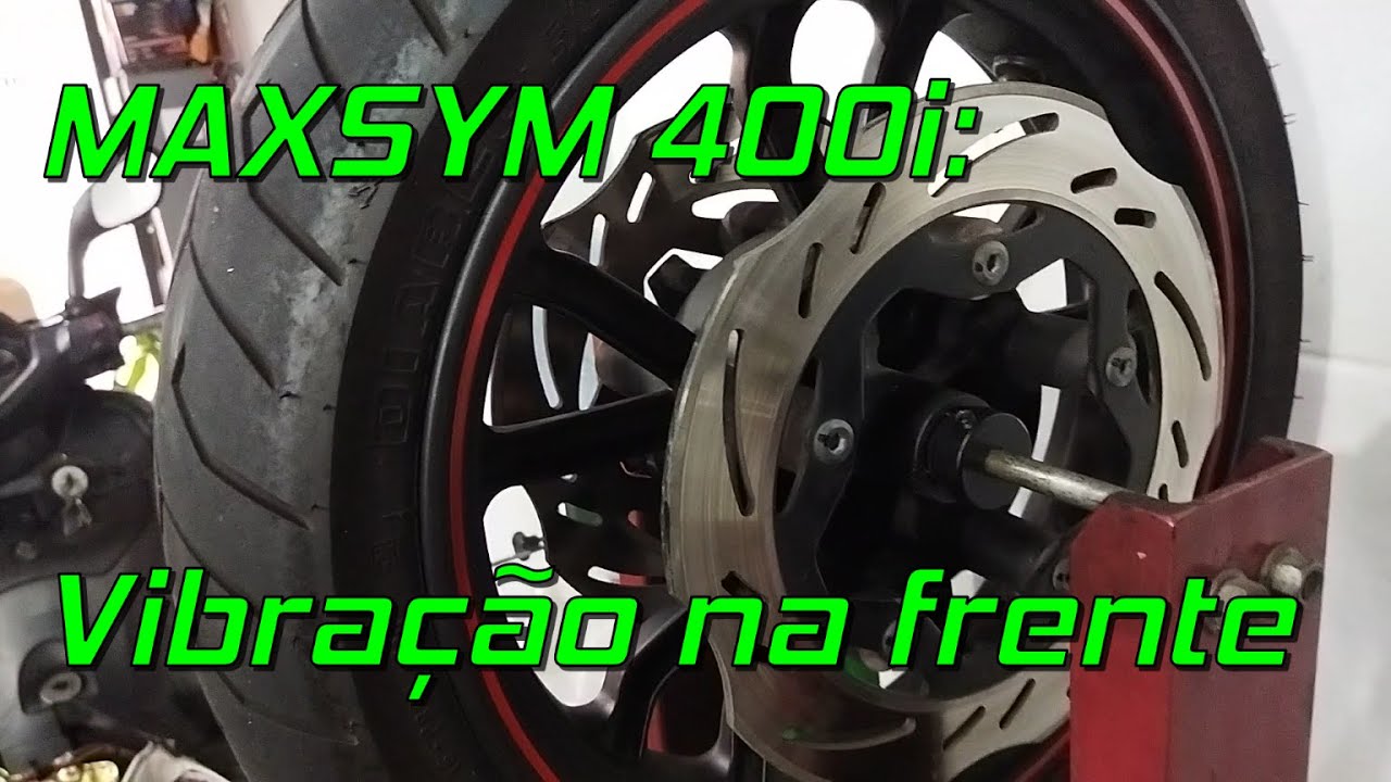 Maxsym 400i: Freio ruim, arrancada fraca e frente vibrando
