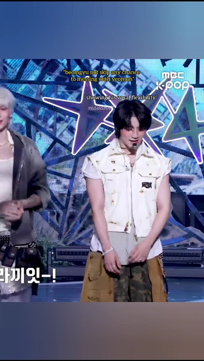 beomgyu not skip any chance to messing with yeonjun