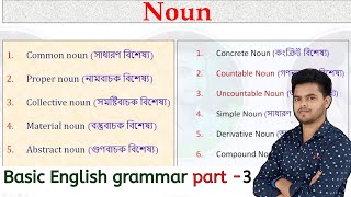 Countable and Uncountable nouns ||Basic English grammar part -3 ||