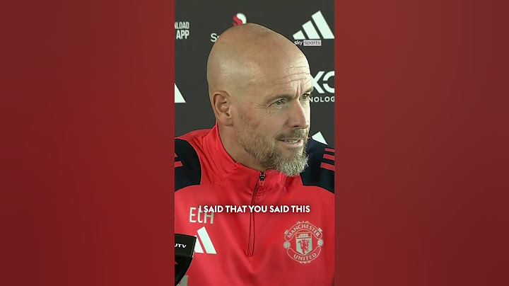 Erik ten Hag responds to criticism from Ronaldo