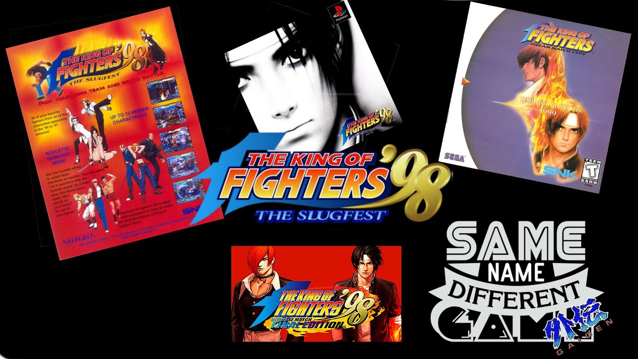 King of Fighters '98 - Same Name, Different Game Gaiden (Neo-Geo vs. PS1  vs. Dreamcast vs. PC)