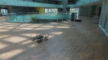 UHV Hopping across an Obstacle