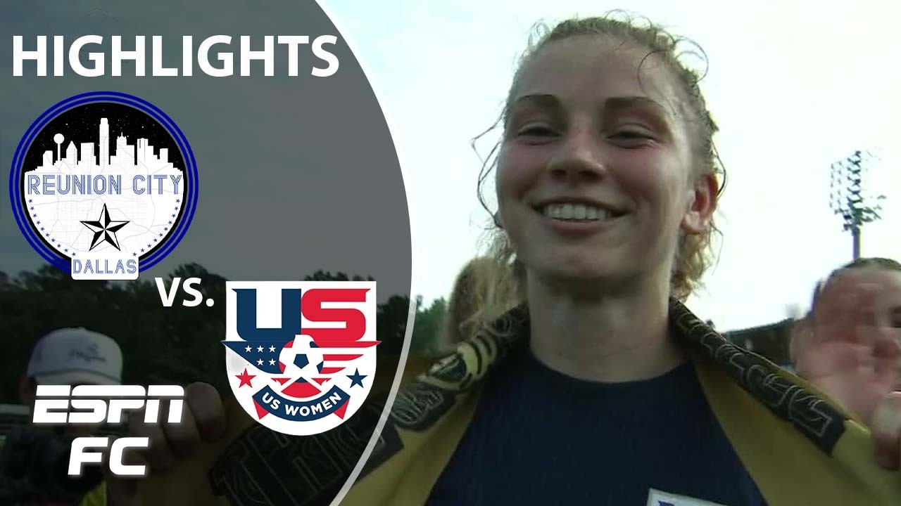 US WOMEN DEFEATS REUNION CITY DALLAS TO ADVANCE TO THE TST FINAL 😤 | TST Highlights | ESPN FC