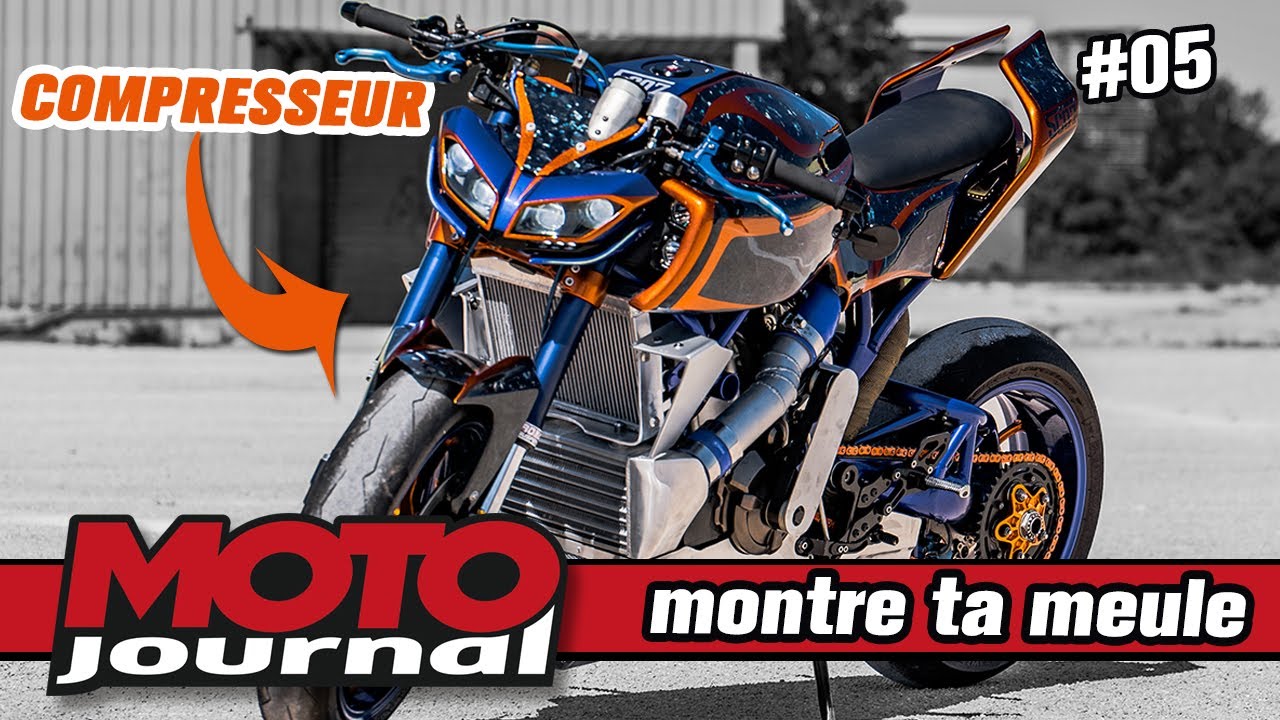 MONTRE TA MEULE#05 - Yamaha MT-07 à compresseur, la moto du diable ! 