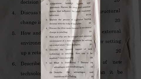 BRL-101 OVERVIEW OF RETAILING/IGNOU 2025 DECEMBER#ignou #bcom #BRL101#exam #ignou_question_paper