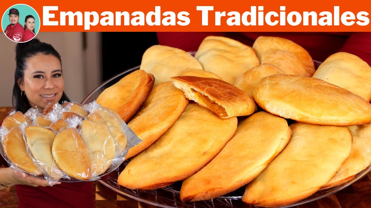 Empanadas de CALABAZA CASERAS Tradicionales - AMASADO de 15 Minutos Con PAN Bien SUAVE