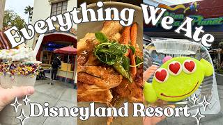 EVERYTHING WE ATE AT DISNEYLAND 2026 | Disney Food Review 🍴✨