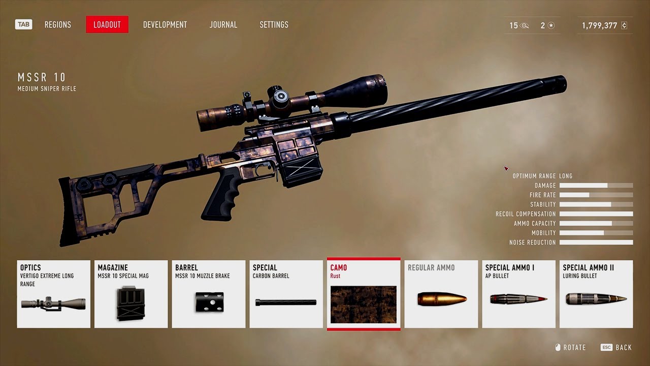 Sniper Ghost Warrior - Contracts 2 - Rust Camo