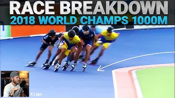 Joey Mantia - Race Breakdown 2018 World Championship 1000m Track Heerde Netherlands