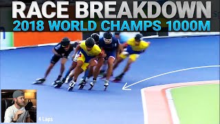 Joey Mantia - Race Breakdown 2018 World Championship 1000m Track Heerde Netherlands